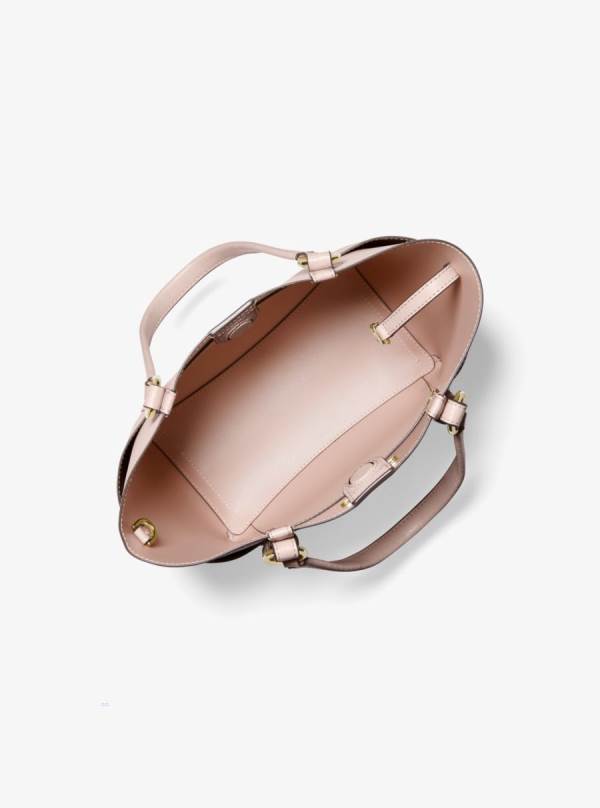 Damske Prenosná Taška Michael Kors Sullivan Small Saffiano Leather Ruzove - Kabelky Michael Kors Akcia | REBWM-2908